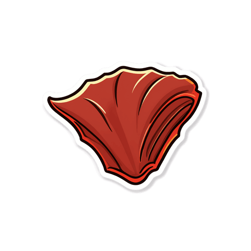 Beef Jerky sticker illustration