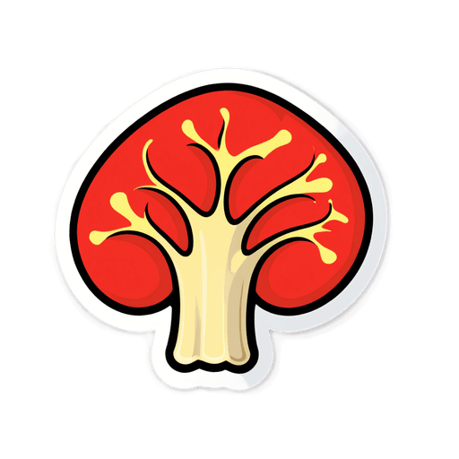 Bone Marrow sticker illustration