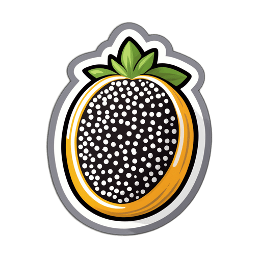 Chia Seeds sticker illustration