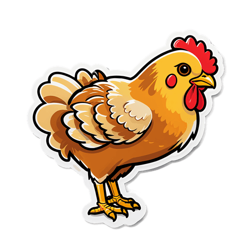 Chicken Drumsticks sticker illustration