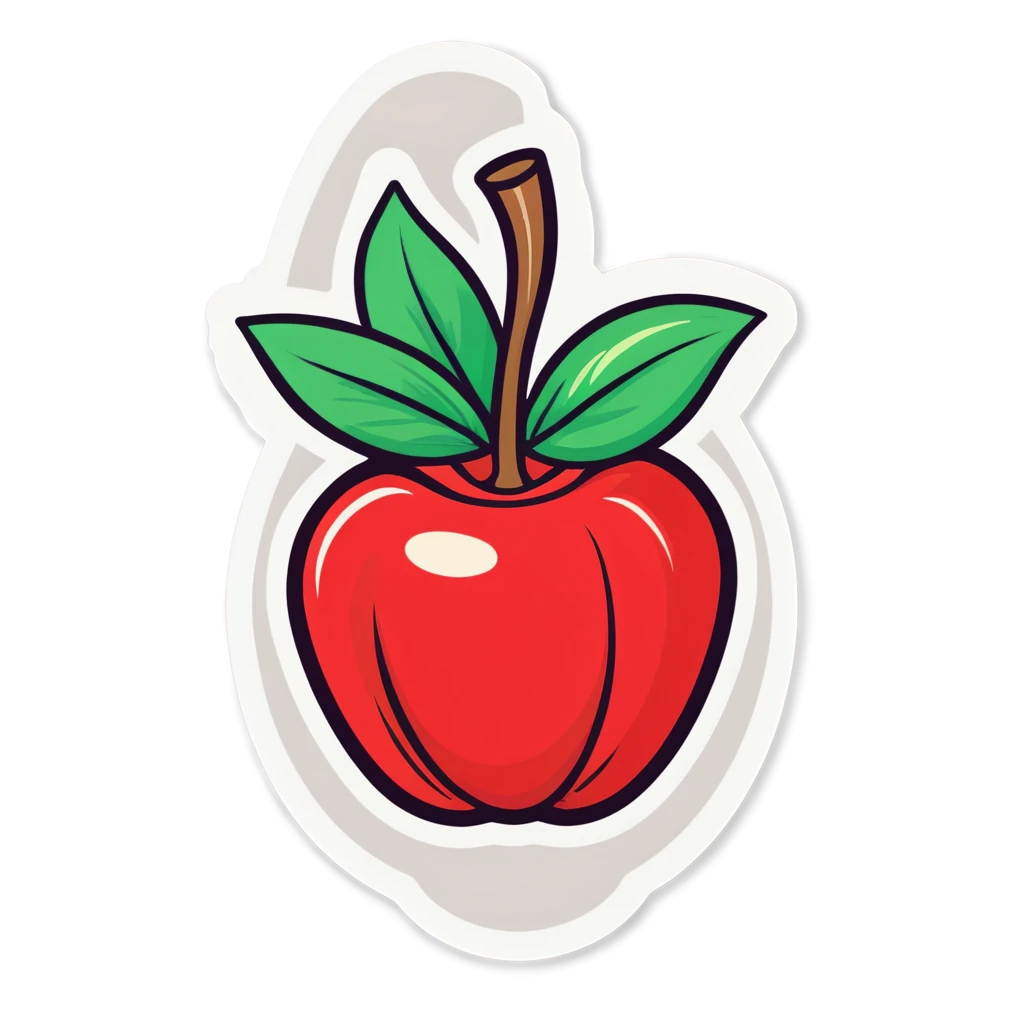 Erythritol sticker illustration