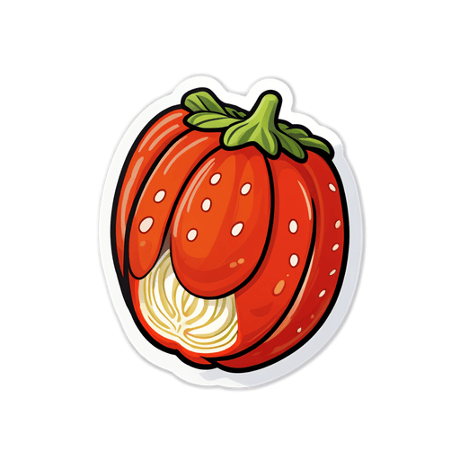 Kimchi sticker illustration