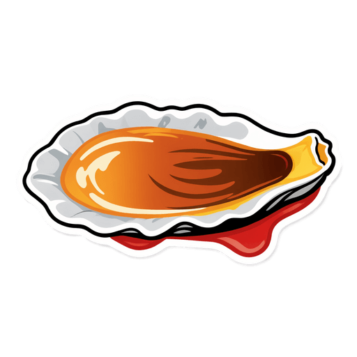 Oyster Sauce sticker illustration