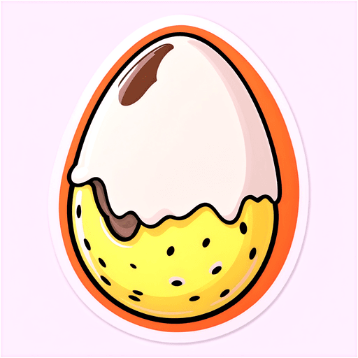 Quail Eggs sticker illustration